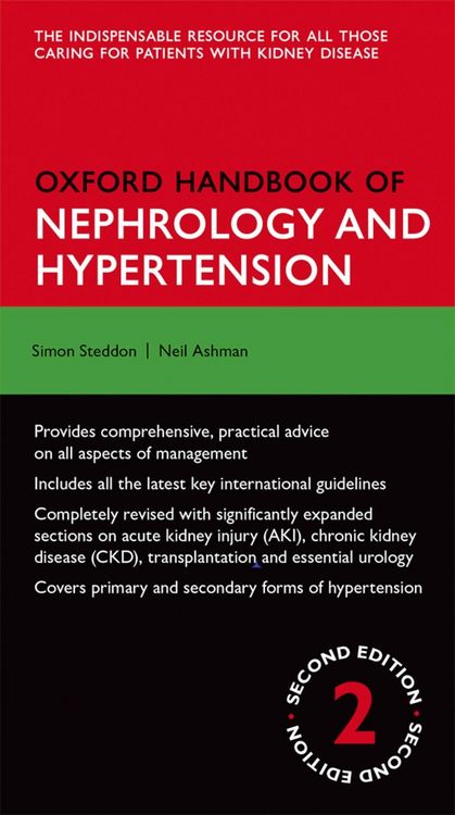 Produktbild: Oxford Handbook of Nephrology and Hypertension