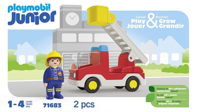 Produktbild: 71683 JUNIOR Feuerwehrleiterfahrzeug