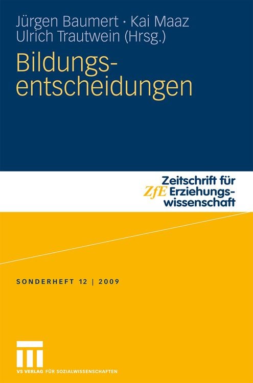 Produktbild: Bildungsentscheidungen