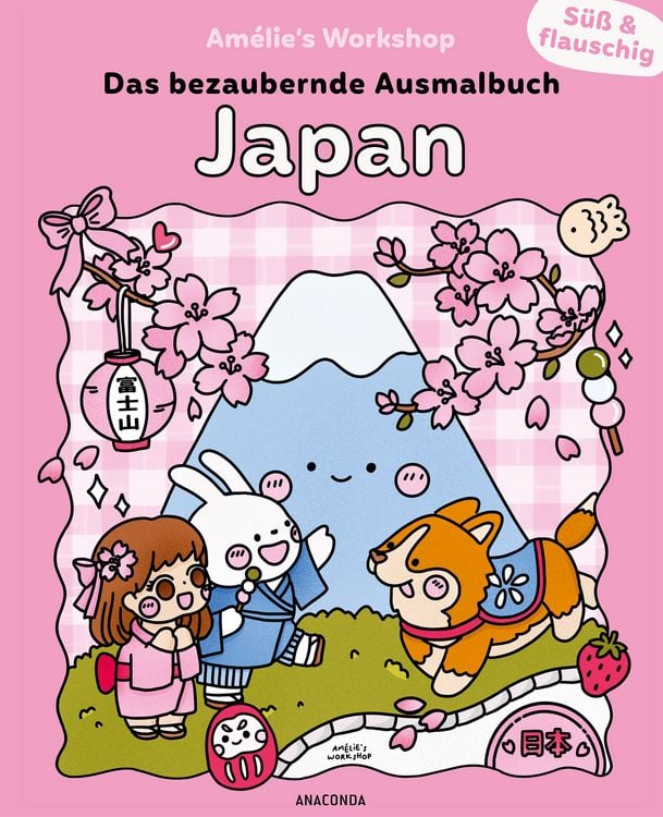 Produktbild: S&uuml;&szlig; und flauschig: Japan - das bezaubernde Ausmalbuch