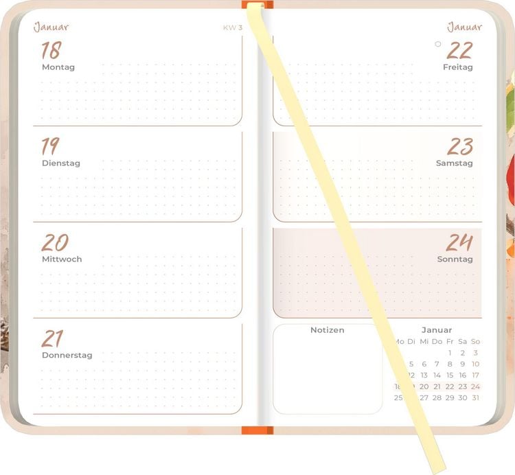 Produktbild: Lady Journal Slim Bird 2027