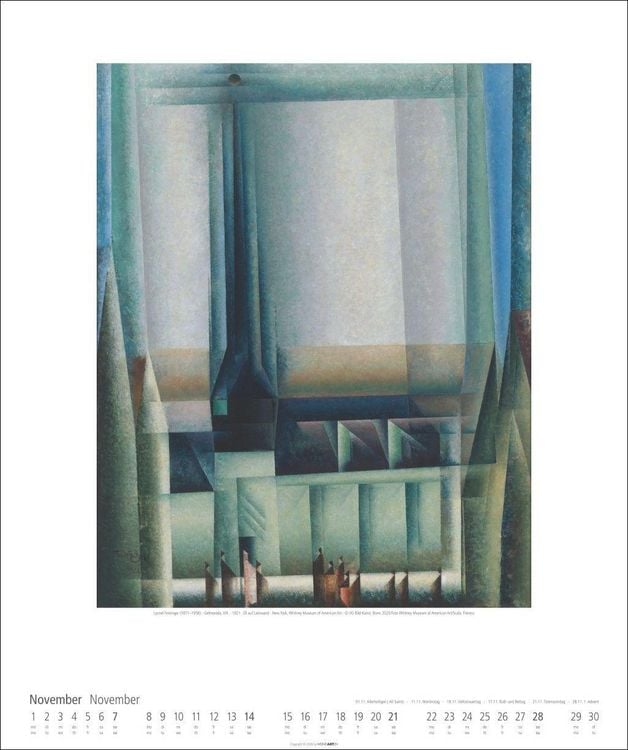 Produktbild: Lyonel Feininger Kalender 2027