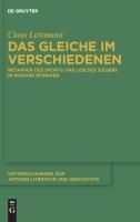 Produktbild: Das Gleiche im Verschiedenen