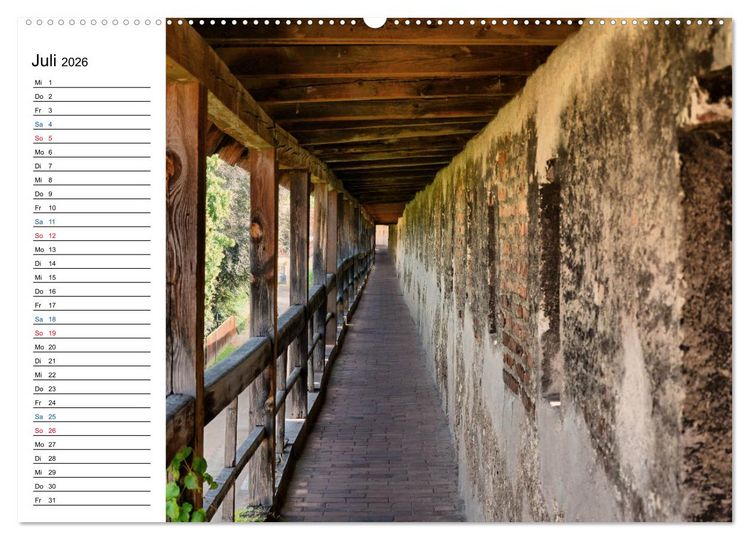 Produktbild: N&ouml;rdlingen - Ansichtssache (hochwertiger Premium Wandkalender 2026 DIN A2 quer), Kunstdruck in Hochglanz