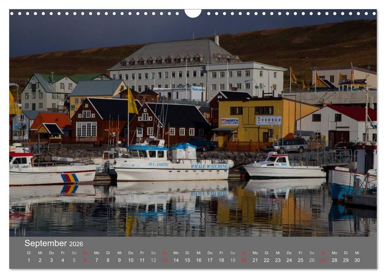 Produktbild: Island 2026 (Wandkalender 2026 DIN A3 quer), CALVENDO Monatskalender