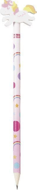 Produktbild: Bleistift mit Radiergummi Einhorn