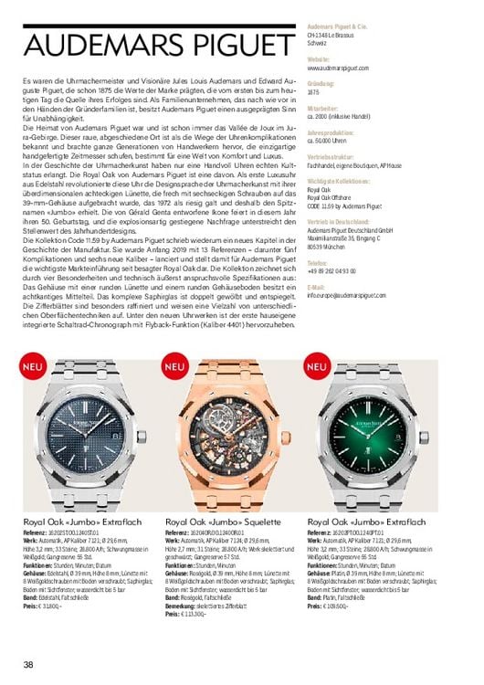 Produktbild: Armbanduhren Katalog 2022/2023