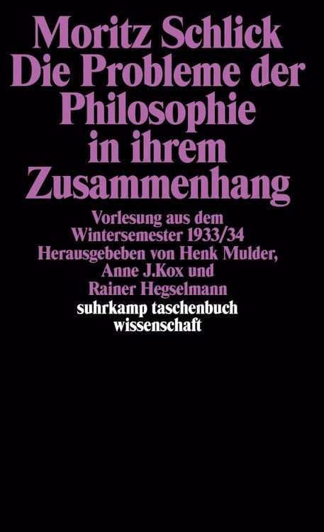 Produktbild: Die Probleme der Philosophie in ihrem Zusammenhang