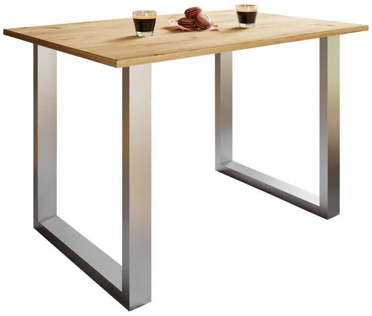 Produktbild: Premium Holz Esstisch K&uuml;chentisch Xona U 140x50