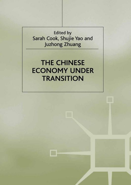 Produktbild: The Chinese Economy under Transition