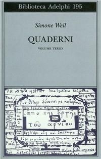Produktbild: Weil, S: Quaderni