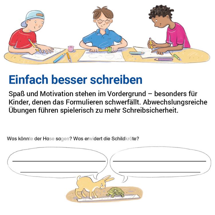 Produktbild: Das &Uuml;bungsheft Texte schreiben 6