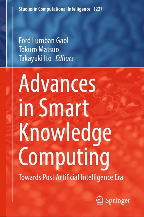 Produktbild: Advances in Smart Knowledge Computing