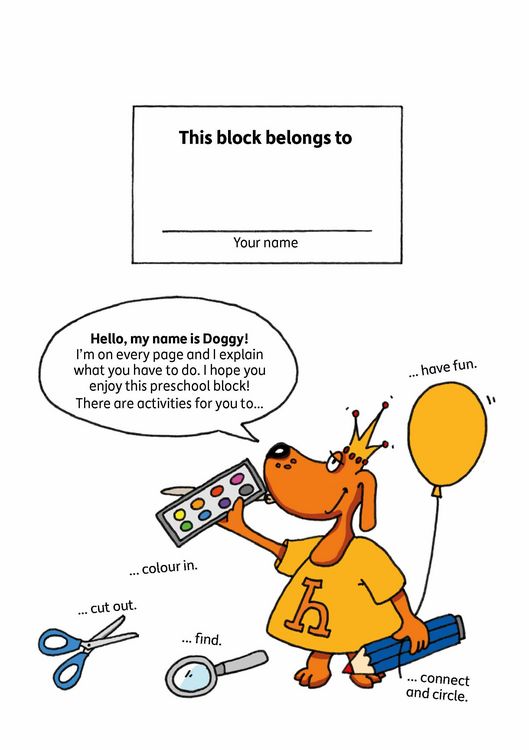 Produktbild: Kindergarten Activity Book from age 4 years - Spot the difference - for kids, boy and girl