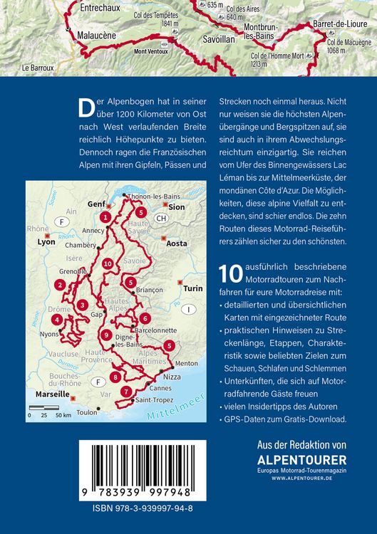 Produktbild: Franz&ouml;sische Alpen