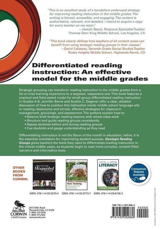 Produktbild: Strategic Reading Groups