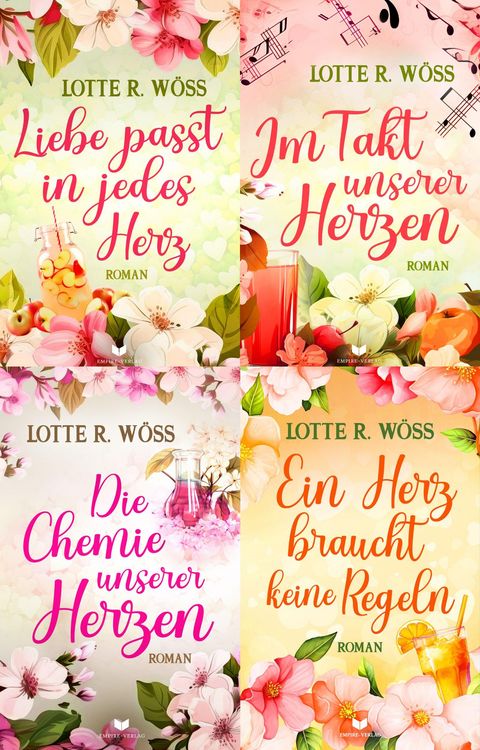 Produktbild: Ein-Schluck-Liebe-Sammelband: Liebe passt in jedes Herz, Im Takt unserer Herzen, Die Chemie unsere Herzen, Ein Herz braucht keine Regeln