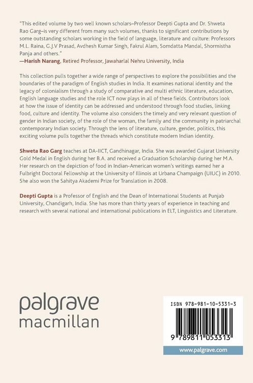 Produktbild: The English Paradigm in India