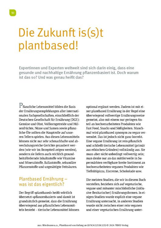 Produktbild: Plantbased von Anfang an: Baby & Kleinkind, Schwangerschaft & Stillzeit