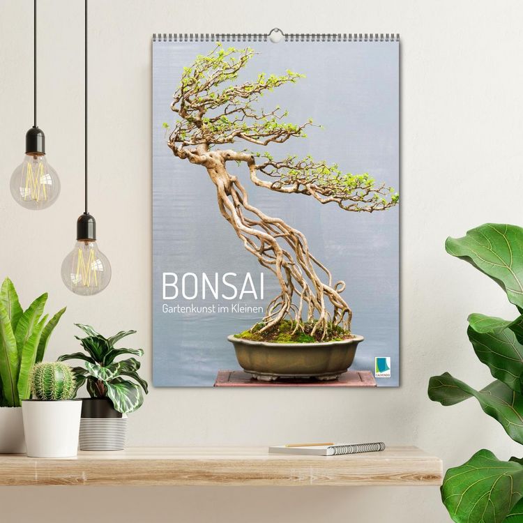 Produktbild: Bonsai: Gartenkunst im Kleinen (Wandkalender 2026 DIN A2 hoch), CALVENDO Monatskalender
