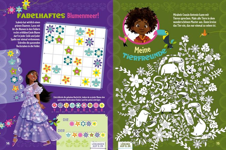 Produktbild: Disney Encanto: Mein kreativer Mal- und Spielspa&szlig;