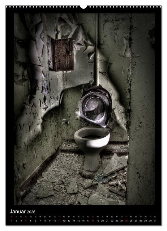 Produktbild: Lost Places Vergessene Orte (Wandkalender 2026 DIN A2 hoch), CALVENDO Monatskalender