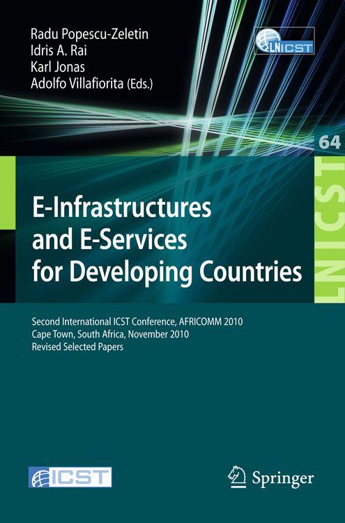 Produktbild: E-Infrastructure and E-Services for Developing Countries