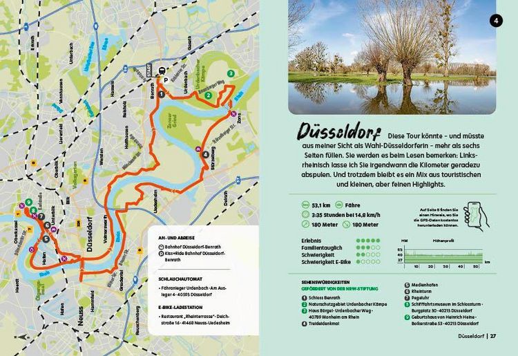 Produktbild: NRW-Radtouren &ndash; Band 1: Nord&ndash;West