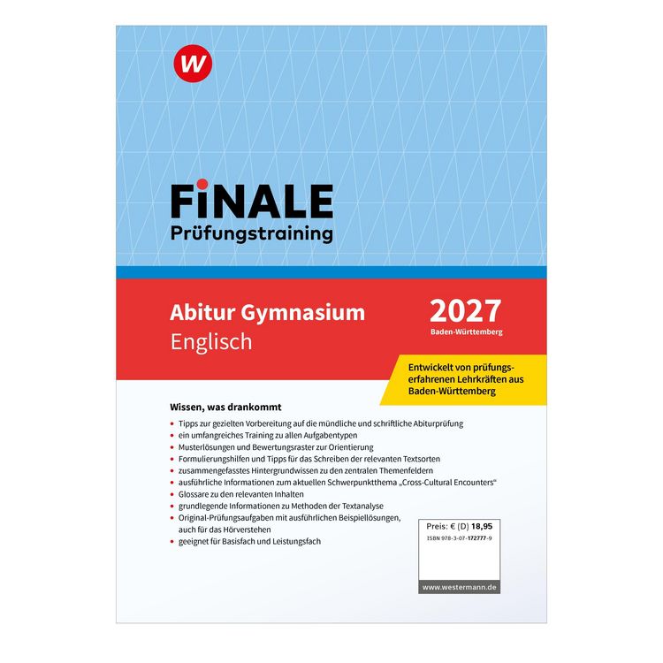 Produktbild: FiNALE Pr&uuml;fungstraining Abitur Baden-W&uuml;rttemberg