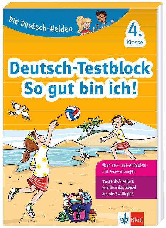 Produktbild: Deutsch-Testblock So gut bin ich! 4. Klasse