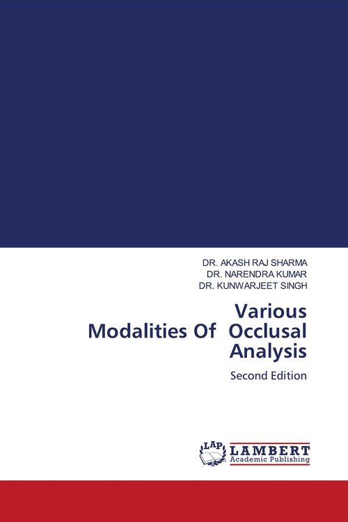Produktbild: Various Modalities Of Occlusal Analysis