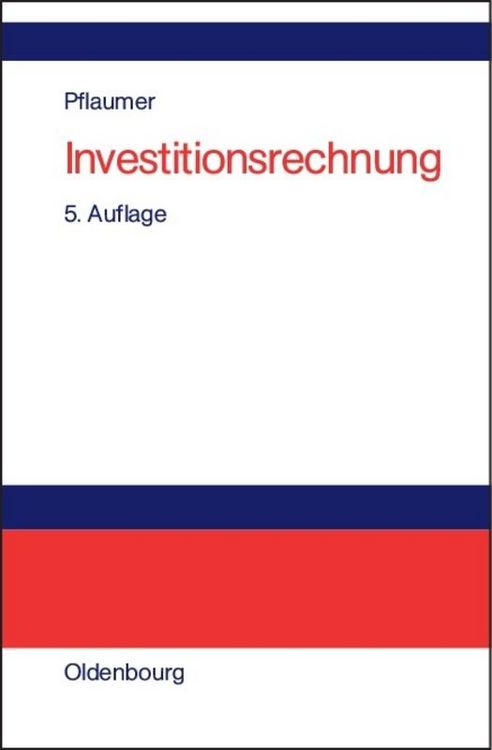 Produktbild: Investitionsrechnung