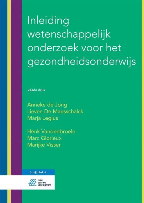 Produktbild: Inleiding wetenschappelijk onderzoek voor het gezondheidsonderwijs