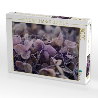 Produktbild: CALVENDO Puzzle Frost auf getrockneten Bl&uuml;ten | 1000 Teile Lege-Gr&ouml;&szlig;e 64x48cm Foto-Puzzle f&uuml;r gl&uuml;ckliche Stunden