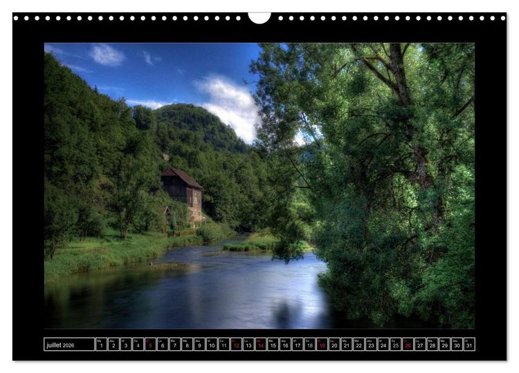 Produktbild: Paysages suisses (Calendrier mural 2026 DIN A3 vertical), CALVENDO calendrier mensuel