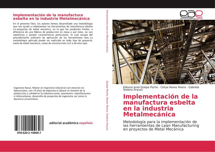 Produktbild: Implementaci&oacute;n de la manufactura esbelta en la industria Metalmec&aacute;nica