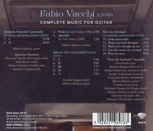 Produktbild: Vacchi:Complete Music For Guitar