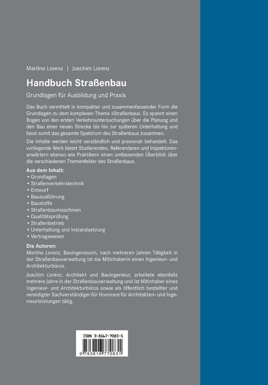 Produktbild: Handbuch Stra&szlig;enbau