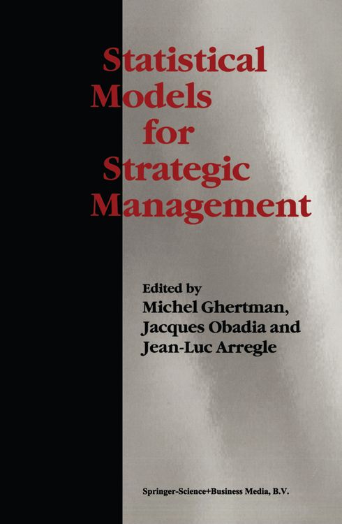 Produktbild: Statistical Models for Strategic Management