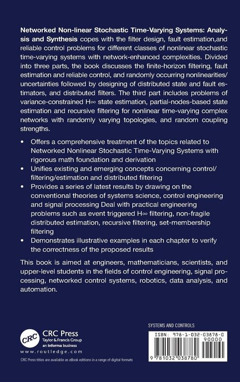 Produktbild: Networked Nonlinear Stochastic Time-Varying Systems