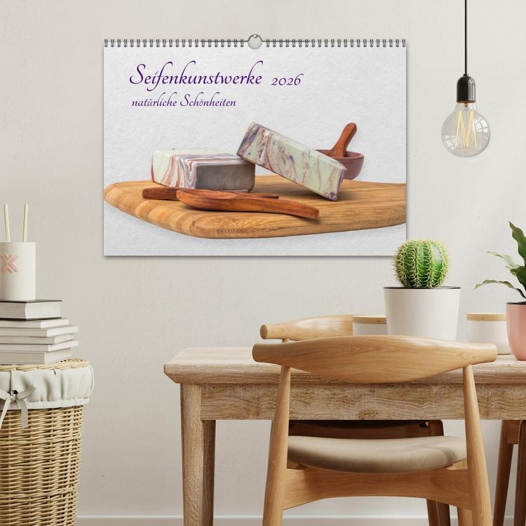 Produktbild: Seifenkunstwerke (Wandkalender 2026 DIN A3 quer), CALVENDO Monatskalender