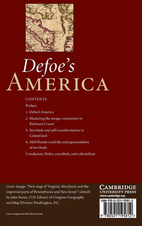 Produktbild: Defoe's America