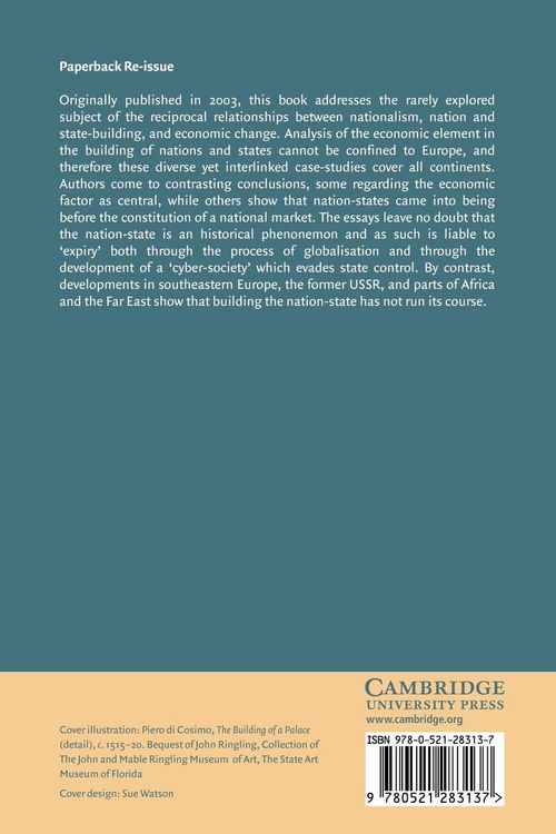 Produktbild: Nation, State and the Economy in History