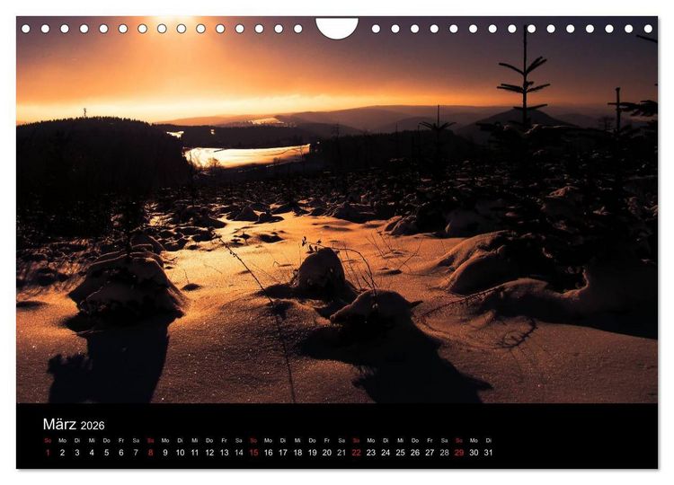 Produktbild: Winterberg - Sauerland - Eine Landschaft in Bildern (Wandkalender 2026 DIN A4 quer), CALVENDO Monatskalender