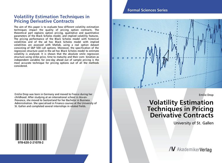 Produktbild: Volatility Estimation Techniques in Pricing Derivative Contracts