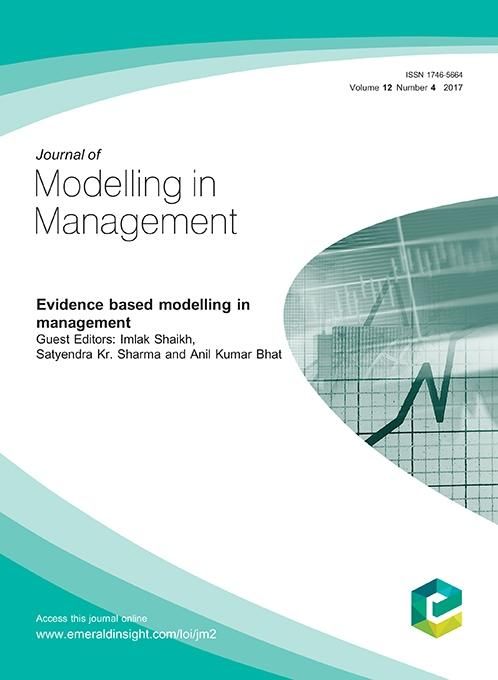 Produktbild: Evidence Based Modelling in Management