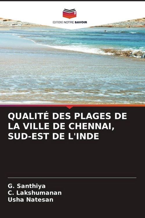 Produktbild: Qualit&eacute; des Plages De La Ville De Chennai, Sud-Est De L'inde