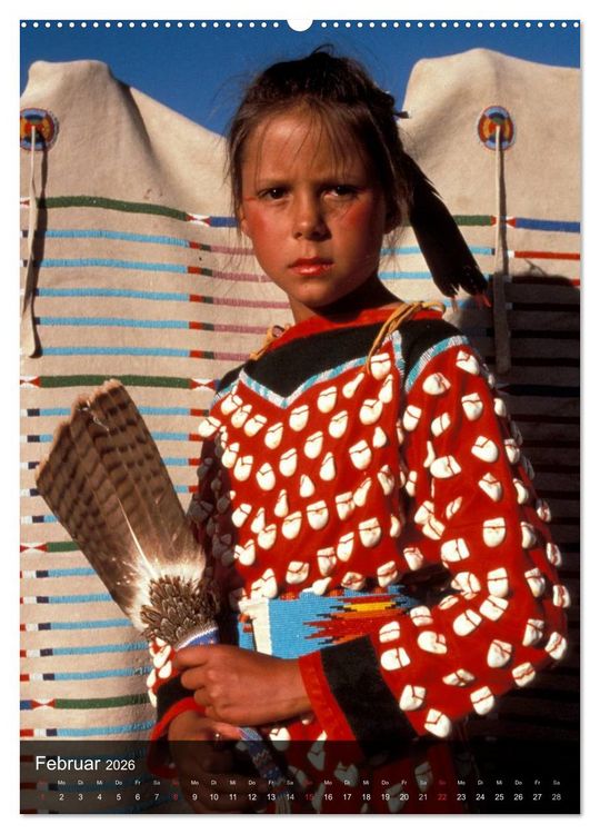 Produktbild: Indianer, Portrait Collection 1 (Wandkalender 2026 DIN A2 hoch), CALVENDO Monatskalender