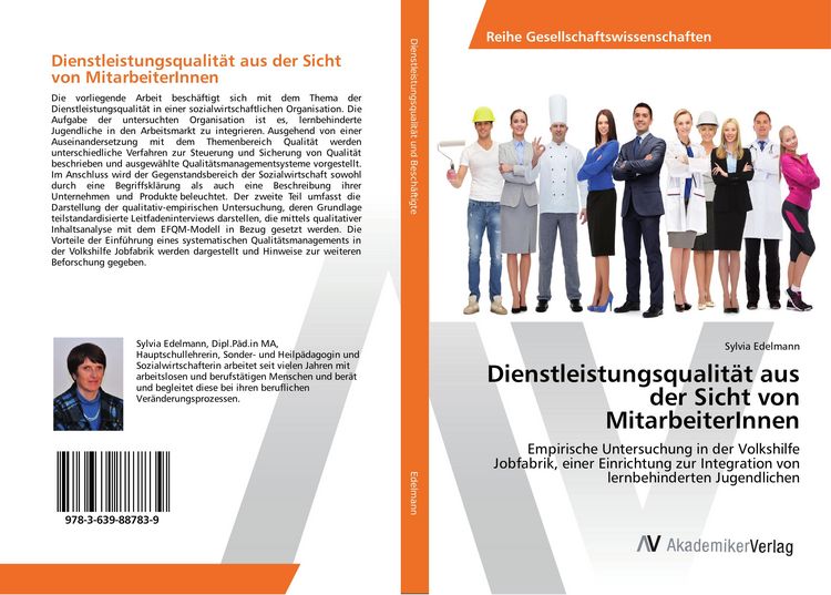 Produktbild: Dienstleistungsqualit&auml;t aus der Sicht von MitarbeiterInnen