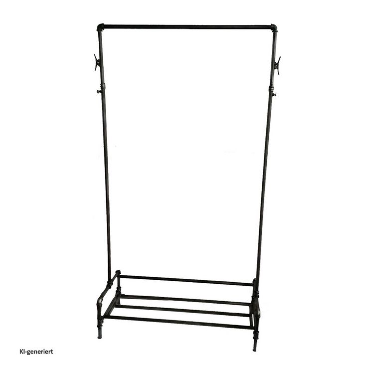 Produktbild: HTI-Living HTI-Line Garderobe Steampunk aus Metall Industrial Design f&uuml;r Flur und Loft